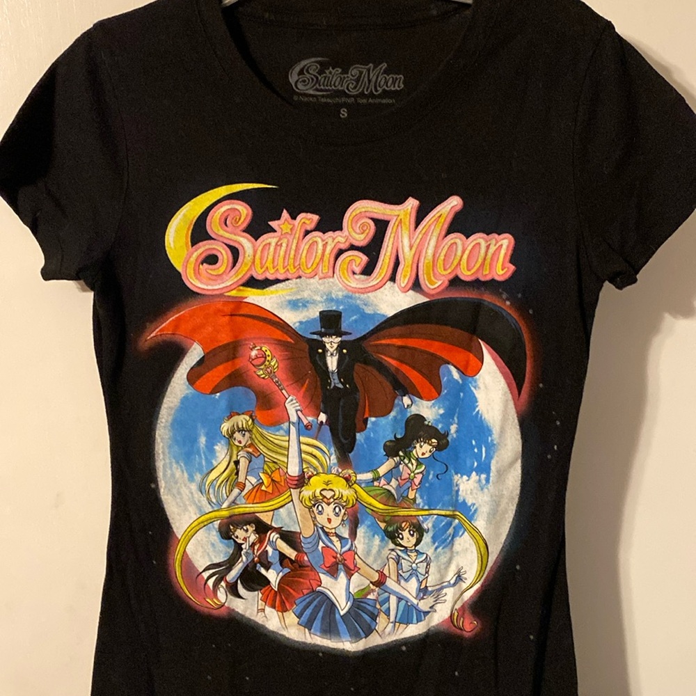 Sailor moon Black tee shirt